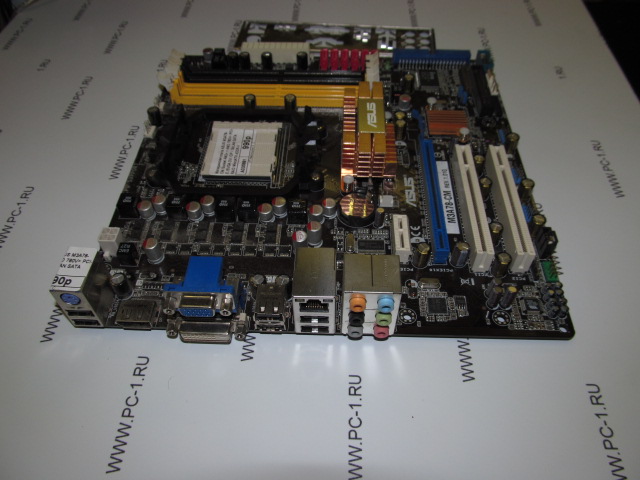 Материнская плата ASUS M3A78-CM Socket AM2+ < AMD 780V> PCI-E /SVGA DVI /DP / GbLAN SATA RAID MicroATX 4DDR-II
