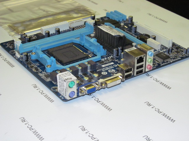 Материнская плата MB Gigabyte GA-78LMT-S2P /Socket AM3 /PCI /PCI-E x16 /PCI-E x1 /6xSATA /2xDDR3 DIMM /Sound /LAN /4xUSB /DVI /VGA /mATX /Заглушка
