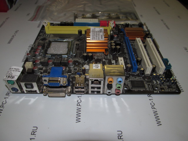 Материнская плата ASUS P5QPL-VM EPU LGA775 G41 PCI-E/ SVGA /DVI /HDMI /GbLAN /SATA MicroATX 2DDR-II PC2-6400
