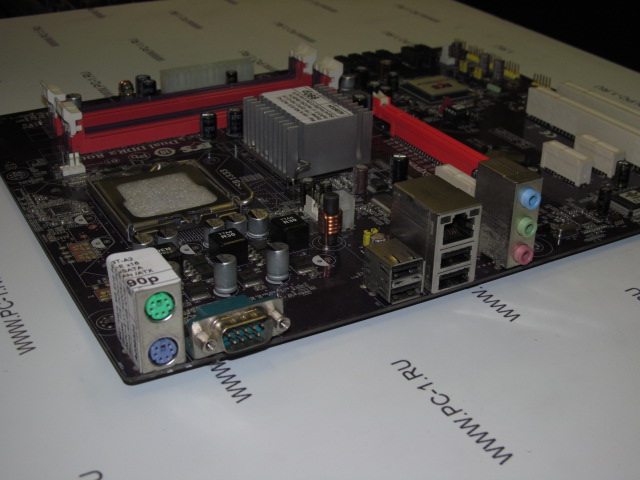 Материнская плата MB ECS P43T-A2 /Socket 775 /2xPCI /PCI-E x16 /3xPCI-E x1 /4xDDR2 /6xSATA /Sound /4xUSB /COM /LAN /ATX
