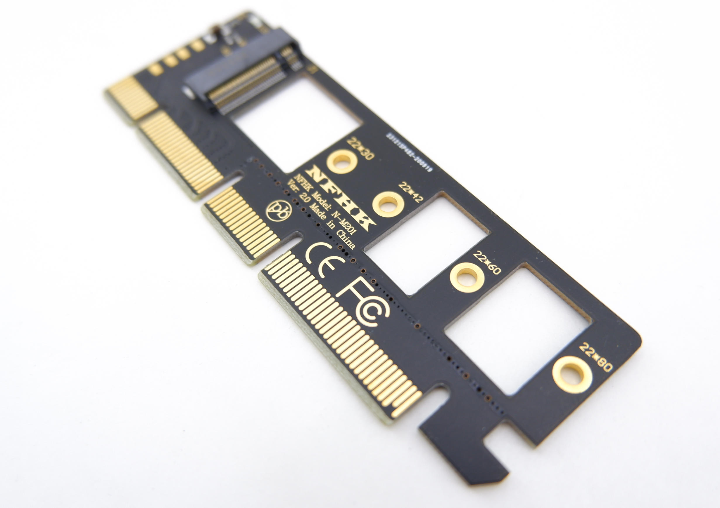 Переходник адаптер для установки m 2 ssd pci e nvme в macbook