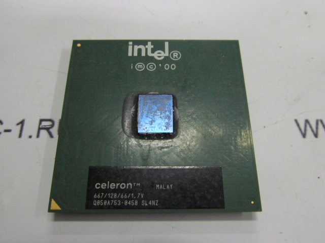 Процессор Socket 370 Intel Celeron 667MHz /66FSB /128k /1.7V /SL4NZ