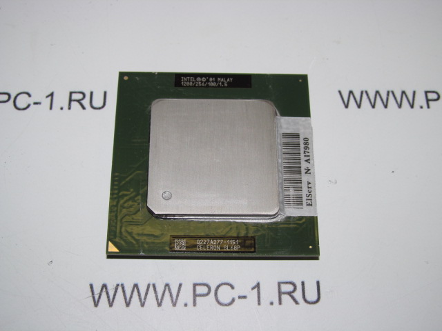 Процессор Socket 370 Intel Celeron 1.2GHz /100FSB /256k /1.5V /SL68P /Tualatin