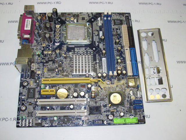 Материнская плата MB Foxconn 6627MA-RS2H /Socket 775 /2xDDR2 DIMM /2xPCI /PCI-E x1 /PCI-E x16 /2xSATA /LPT /COM /VGA /4xUSB /LAN /Sound /mATX /Заглушка