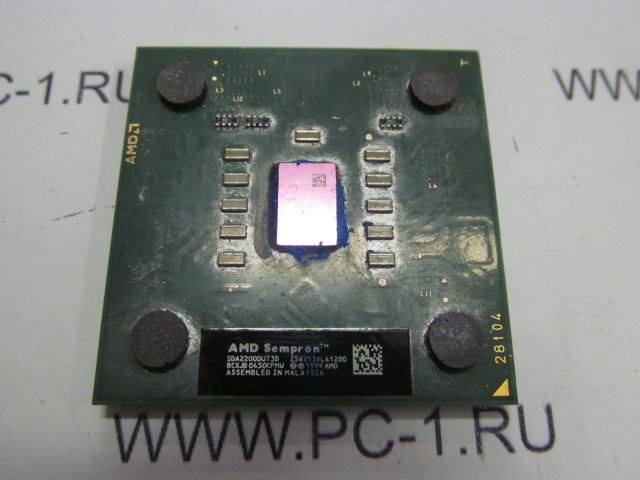 Процессор Socket 462 AMD Sempron 2200+ 1.5GHz /333FSB /256k /SDA2200DUT3D