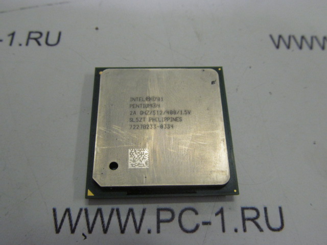 Процессор Socket 478 Intel Pentium IV 2.0GHz /400FSB /512k /1.5V /SL5ZT