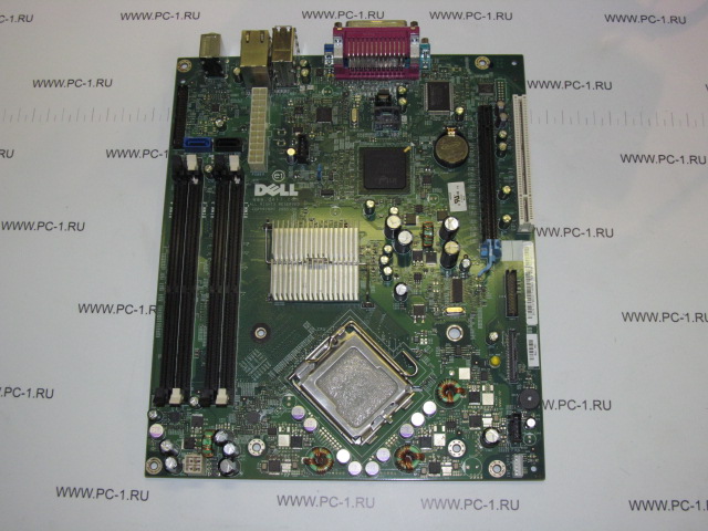 Материнская плата MB DELL DS/N: CN-0GX297 /Socket 775 /PCI /PCI-E /4xDDR2 /2xSATA /6xUSB /SVGA /Sound /LAN /LPT /COM /BTX