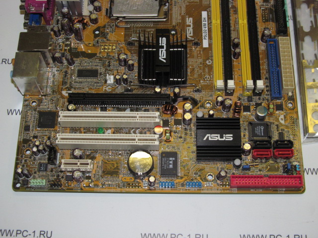 Материнская плата MB ASUS P5LD2-VM DH /Socket 775 /PCI-E 16x /PCI-E 1x /2xPCI /4xDDR2 /SVGA /Sound /4xUSB /4xSATA /LAN /COM /LPT /mATX /заглушка