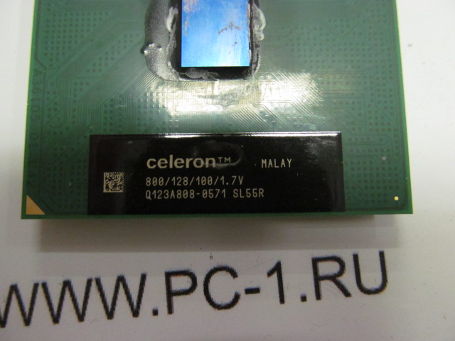 Процессор Socket 370 Intel Celeron 800MHz /128k /100FSB /1.7V /SL55R