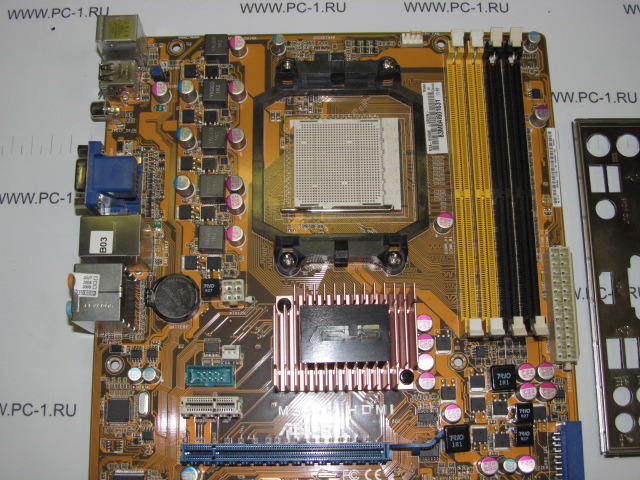 Материнская плата MB ASUS M3A-H/HDMI /Socket AM2 /3xPCI /PCI-E x16 /2xPCI-E x1 /4xDDR2 /6xSATA /4xUSB /VGA /HDMI /Sound /LAN /ATX /Заглушка