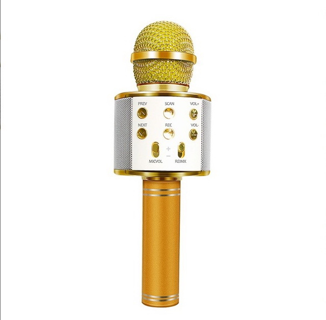 Bluetooth Караоке микрофон с колонкой ws-858 - Pic n 300293