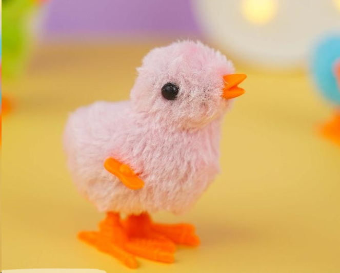 Заводной механический цыпленок 8см Цып-цып - Pic n 301177