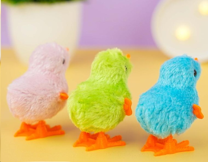 Заводной механический цыпленок 8см Цып-цып - Pic n 301177