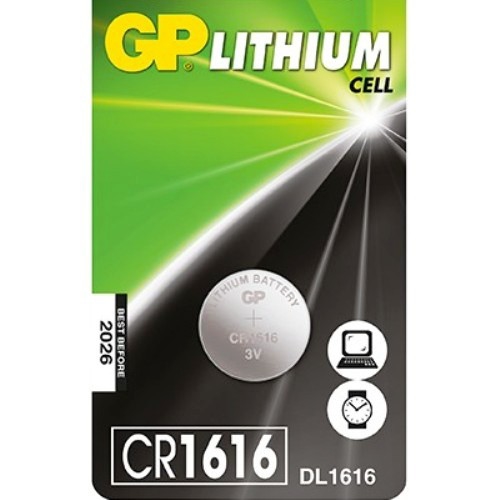 Батарейка CR1616 3В литиевая GP 1 штука - Pic n 301228