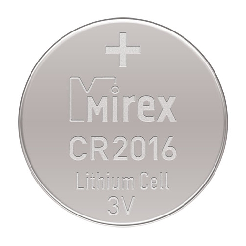 Батарейка CR2016 3В литиевая Mirex в блистере 2шт - Pic n 301411