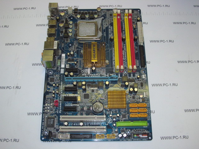 Материнская плата MB Gigabyte GA-EP43-S3L /Socket 775 /2xPCI /PCI-E 16x /4xPCI-E 1x /4xDDR2 /6xSATA /Sound /8xUSB /LAN /S/PDIF /ATX