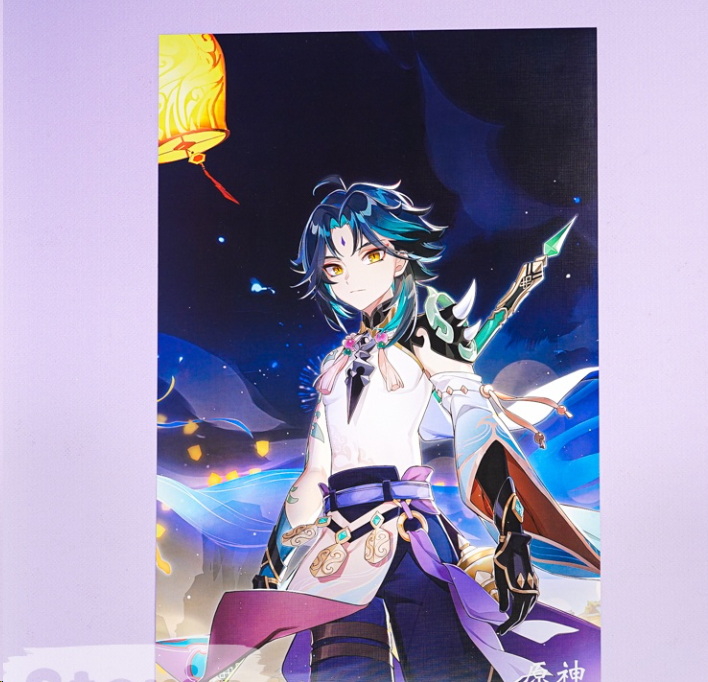 Постер Genshin Impact с героями 42х29см 1 штука - Pic n 301967