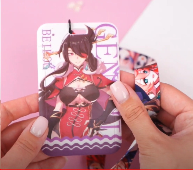 Бейдж для пропуска в школу Геншин Импакт Бей Доу - Pic n 302229