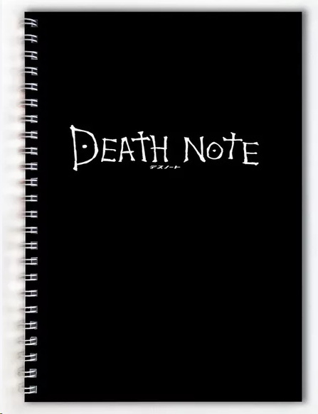 ТЕТРАДЬ СМЕРТИ в клетку 48 листов с принтом аниме - Pic n 302269