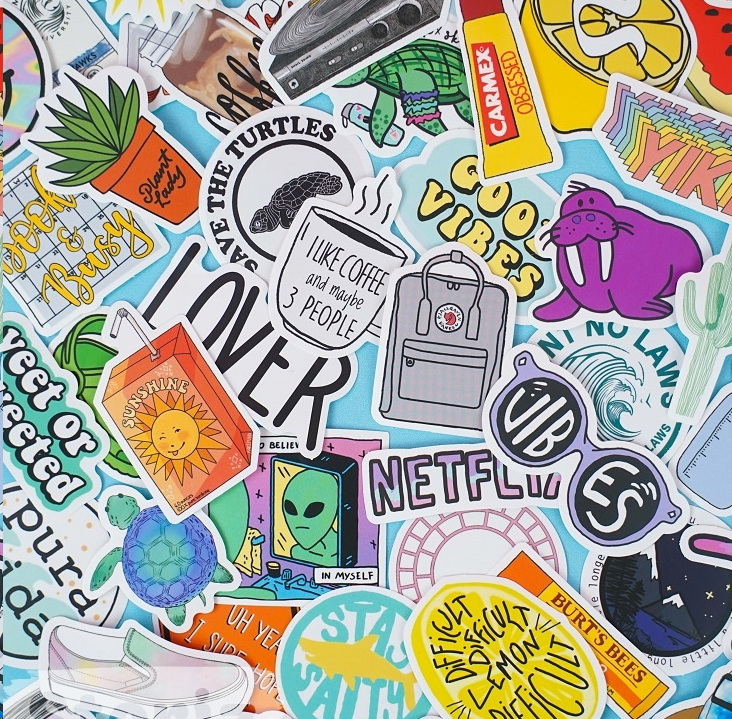 Наклейки для стикер бомбинга в ассортименте 1шт - Pic n 303253