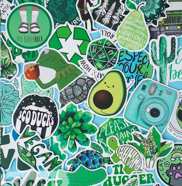 Наклейки для стикер бомбинга в ассортименте 1шт - Pic n 303253