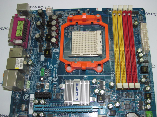 Материнская плата MB Gigabyte GA-MA69G-S3H /Socket AM2, AM2+ /2xPCI /PCI-E x16 /PCI-E x4 /3xPCI-E x1 /4xDDR2 /4xSATA /Sound /SPDIF /HDMI /1394 /4xUSB /LPT /SVGA /LAN /ATX /Заглушка
