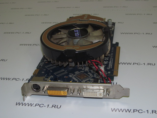 Видеокарта PCI-E ASUS EN8800GS GeForce 8800 GS /384Mb /GDDR3 /192bit /Dual-DVI /TV-Out /Питание 6pin