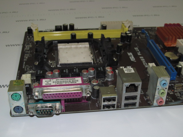 Материнская плата ASUS M2N68 PLUS /Socket AM2, AM2+, AM3 /4xPCI /PCI-E 16x /2xPCI-E 1x /2xDDRII /Sound /4xUSB /LPT /COM /4xSATA /LAN /ATX /заглушка