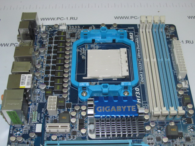 Материнская плата MB GigaByte GA-MA770T-UD3P /Socket AM3 /2xPCI /4xPCI-E x1 /PCI-E x16 /4xDDR3 /6xSATA /Sound /8xUSB /1394 /Gigabit LAN /Optical SPDIF /ATX /Заглушка