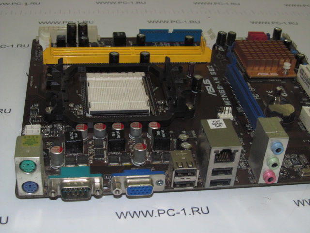 Материнская плата MB ASUS M2N68-AM SE2 /Socket AM2+ /PCI /PCI-E 16x /PCI-E 1x /2xDDR2 /2xSATA /Sound /LAN /4xUSB /SVGA /COM /mATX /Заглушка