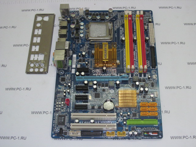 Материнская плата MB Gigabyte GA-EP43-S3L /Socket 775 /2xPCI /PCI-E 16x /4xPCI-E 1x /4xDDR2 /6xSATA /Sound /8xUSB /LAN /S/PDIF /ATX /Заглушка