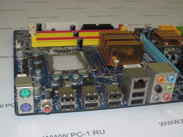Материнская плата MB Gigabyte GA-EP43-S3L /Socket 775 /2xPCI /PCI-E 16x /4xPCI-E 1x /4xDDR2 /6xSATA /Sound /8xUSB /LAN /S/PDIF /ATX /Заглушка