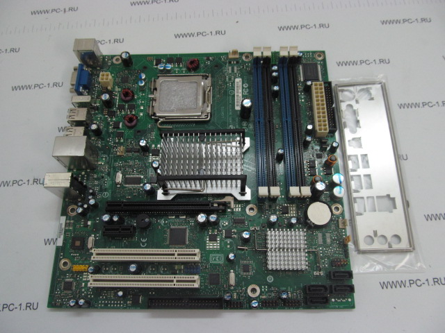 Материнская плата MB Intel DG33BU /Socket 775 /PCI-Ex16 /PCI-Ex1 /2xPCI /4xDDR2 /4xSATA /Sound /VGA /6xUSB /LAN /1394 /mATX /заглушка