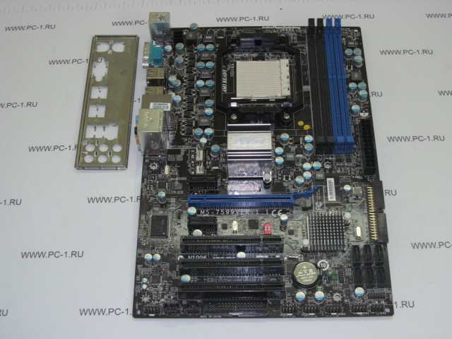Материнская плата MB MSI 770-C45 (MS-7599) /Socket AM3 /3xPCI /2xPCI-E x1 /PCI-E x16 /4xDDR3 /6xSATA /Sound /6xUSB /LAN /COM /ATX /Заглушка