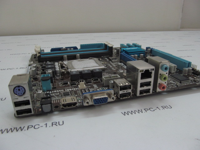 Материнская плата MB ASUS P7H55-M /Socket 1156 /PCI /PCI-E x16 /2xPCI-E x1 /4xDDR3 /6xSATA /Sound /6xUSB /LAN /VGA /HDMI /S/PDIF /mATX