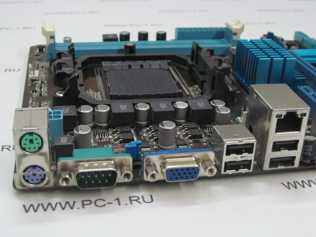 Материнская плата MB ASUS M5A78L-M LX3 /Socket AM3 /PCI /PCI-E x16 /PCI-E x1 /2xDDR3 /4xSATA /Sound /LAN /SVGA /4xUSB /COM /mATX /заглушка