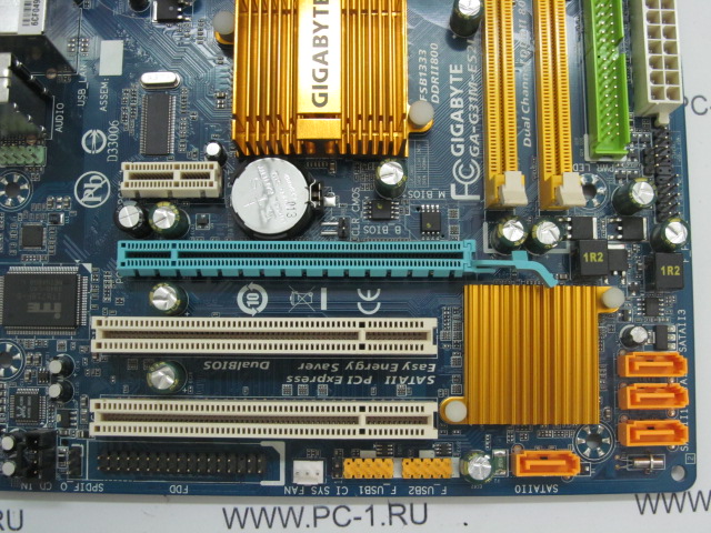 Материнская плата MB GigaByte GA-G31M-ES2L /Socket 775 /PCI-E x16 /2xPCI /PCI-E x1 /2xDDR2 /4xSATA /VGA /COM /4xUSB /LAN /Sound /LPT /mATX