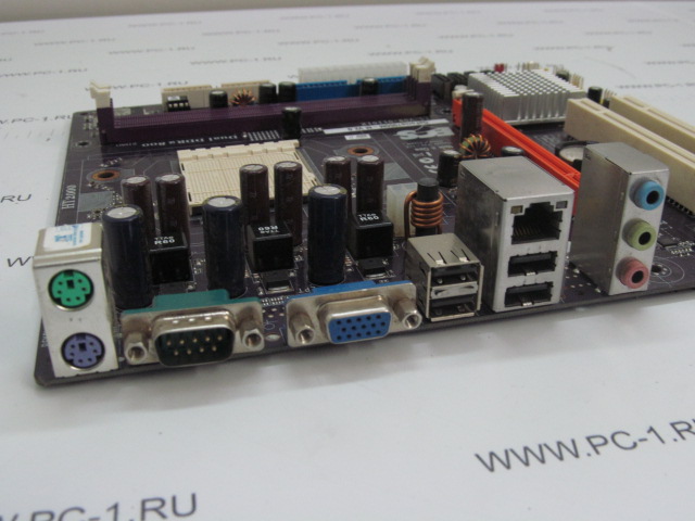 Материнская плата MB ECS GeForce7050M-M /Socket AM2 /2xPCI /PCI-E x16 /PCI-E x1 /2xDDR2 /4xSATA /Sound /VGA /4xUSB /LAN /COM /mATX /Без рамки крепления кулера