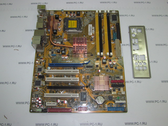 Мат плата MB ASUS P5K /S775 /PCI /PCI-E x16 /PCI-E x1 /SATA /DDR2 /USB /E-SATA /1394 /SPDIF /LPT /LAN /ATX /Заглушка