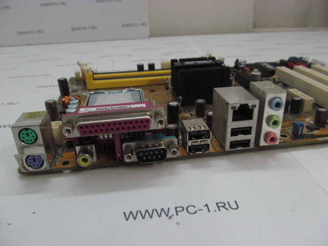 Мат плата MB ASUS P5LD2 SE /S775 /PCI-E x16 /PCI-E x1 /PCI /DDR2 /SATA /USB /Sound /LAN /COM /LPT /ATX /заглушка