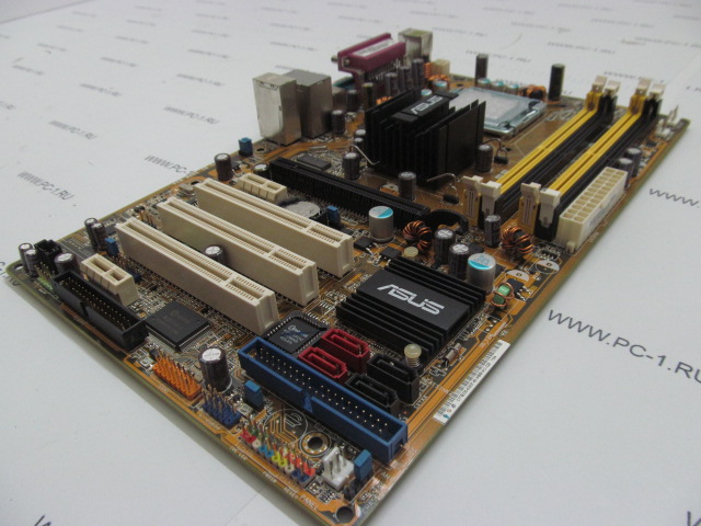 Мат плата MB ASUS P5LD2 SE /S775 /PCI-E x16 /PCI-E x1 /PCI /DDR2 /SATA /USB /Sound /LAN /COM /LPT /ATX /заглушка
