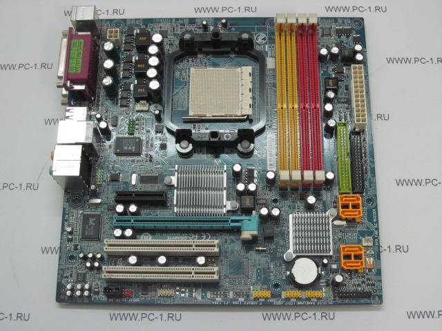 Материнская плата MB Gigabyte GA-MA69VM-S2 /Socket AM2 /2xPCI /PCI-E x16 /PCI-E x4 /4xDDR2 /4xSATA /Sound /4xUSB /LPT /SVGA /LAN /mATX