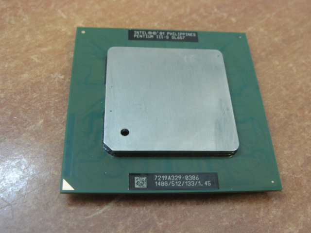 Процессор Socket 370 Intel Pentium III 1.4GHz /512k /FSB 133 /1.45 V /FC-PGA2 /SL657 /Tualatin
