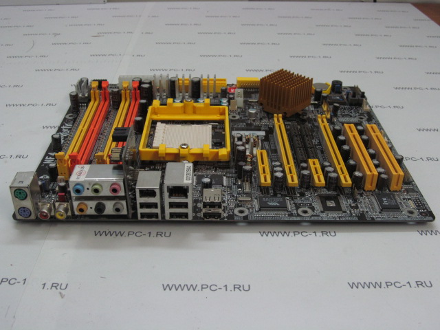 Материнская плата MB DFI NF4 LANPARTY /Socket 939 /2xPCI-E x16 /PCI-E x4 /PCI-E x1 /2xPCI /4xDDR400 /4xSATA /6xUSB /1394 /LAN /6ch Sound /Заглушка