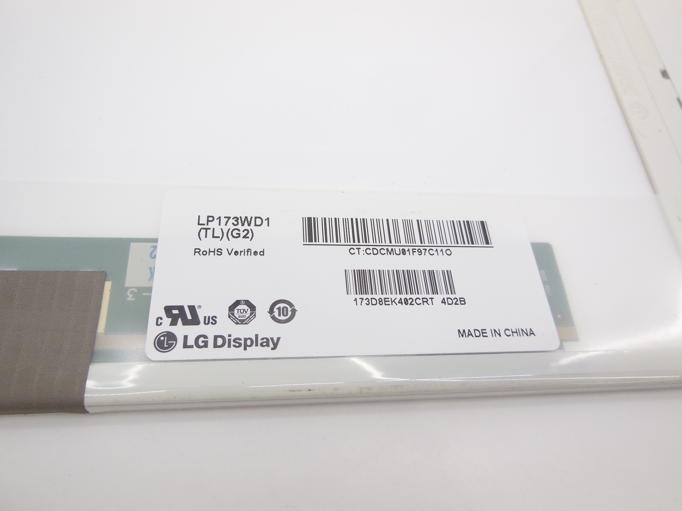 thumbnail image 2 of 17.3" 1600x900 LED LCD Screen Replacement For Laptops – Glossy Finish – 40 Pin – Universal Fit (LG/Philips Compatible) 2 of 5