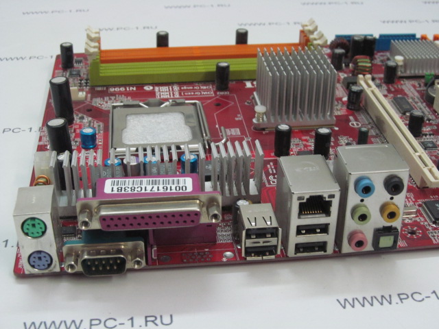 Материнская плата MB MSI 915P Neo2 V2.0 (MS-7028) Socket 775 /4xPCI /PCI-E x16 /PCI-E 1x /4xDDR2 /4xSATA /Sound /LPT /COM /4xUSB /LAN /ATX /Заглушка