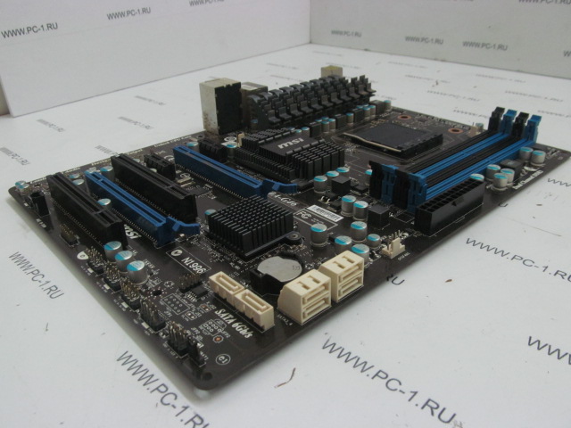Материнская плата MB MSI (MS-7693) 970A-G46 /Socket AM3+ /2xPCI /2xPCI-E x16 /2xPCI-E x1 /4xDDR3 /6xSATA (6Gb/s) /Sound /LAN /COM /SPDIF /8xUSB (2xUSB 3.0) /ATX /BOX