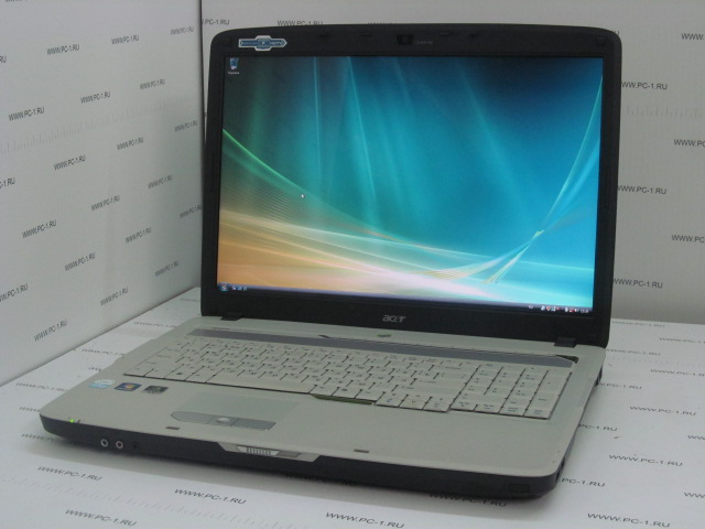 Ноутбук Acer Aspire 7720Z Dual-Core Intel Pentium T2390 (1.86GHz) /DDR2 4Gb /HDD 250Gb /TFT 17" (1440x900) /Video GeForce 9300M G 256Mb /DVD-RW /Wi-Fi /Web-Cam /LAN /Modem /DVI /VGA /4xUSB /1394