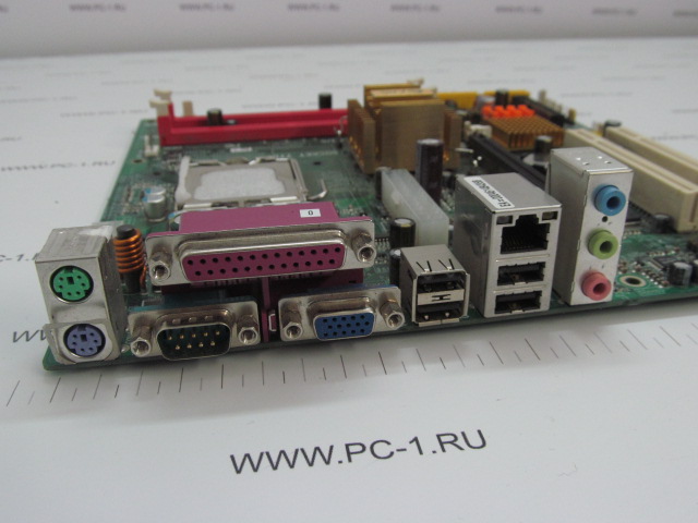 Мат плата MB EPoX EP-5GZ945-M3/G /S775 /PCI /PCI-E x16 /4xSATA /2xDDR2 /4xUSB /VGA /COM /LPT /Sound /LAN /mATX