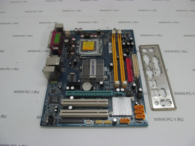 Материнская плата MB Gigabyte GA-G31M-S2L /Socket 775 /2xPCI /PCI-E x1 /PCI-E x16 /2xDDR2 DIMM /4xSATA /Sound /SVGA /4xUSB /LAN /LPT /COM /mATX /заглушка